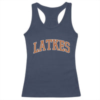 Latkes Racerback Tank Top Funny Hanukkah Gift Jewish Holiday Food Apparel - Wonder Print Shop