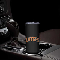 Latkes Skinny Tumbler Funny Hanukkah Gift Jewish Holiday Food Apparel - Wonder Print Shop