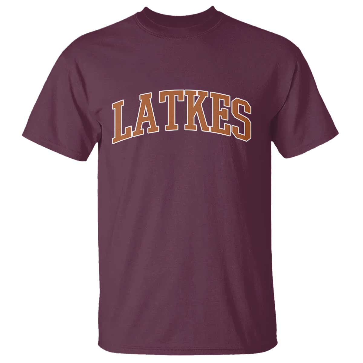 Latkes T Shirt Funny Hanukkah Gift Jewish Holiday Food Apparel - Wonder Print Shop