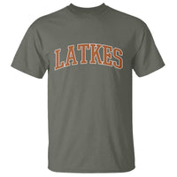Latkes T Shirt Funny Hanukkah Gift Jewish Holiday Food Apparel - Wonder Print Shop