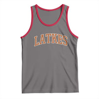 Latkes Tank Top Funny Hanukkah Gift Jewish Holiday Food Apparel - Wonder Print Shop