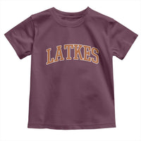 Latkes Toddler T Shirt Funny Hanukkah Gift Jewish Holiday Food Apparel - Wonder Print Shop