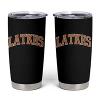 Latkes Tumbler Cup Funny Hanukkah Gift Jewish Holiday Food Apparel - Wonder Print Shop