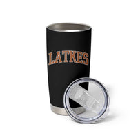Latkes Tumbler Cup Funny Hanukkah Gift Jewish Holiday Food Apparel - Wonder Print Shop