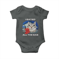 Sarcastic Cat Meme Baby Onesie Funny Retro I Eated All The Gas Gen Z Humor - Wonder Print Shop