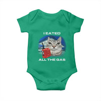 Sarcastic Cat Meme Baby Onesie Funny Retro I Eated All The Gas Gen Z Humor - Wonder Print Shop