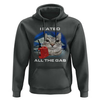 Sarcastic Cat Meme Hoodie Funny Retro I Eated All The Gas Gen Z Humor - Wonder Print Shop