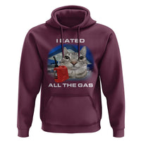 Sarcastic Cat Meme Hoodie Funny Retro I Eated All The Gas Gen Z Humor - Wonder Print Shop