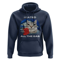 Sarcastic Cat Meme Hoodie Funny Retro I Eated All The Gas Gen Z Humor - Wonder Print Shop