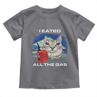 Sarcastic Cat Meme Toddler T Shirt Funny Retro I Eated All The Gas Gen Z Humor - Wonder Print Shop