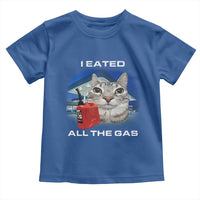 Sarcastic Cat Meme Toddler T Shirt Funny Retro I Eated All The Gas Gen Z Humor - Wonder Print Shop