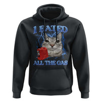 Sarcastic Cat Meme Hoodie I Eated All The Gas Gen Z Humor Bootleg - Wonder Print Shop