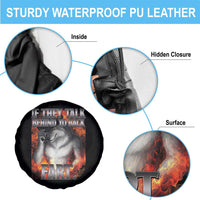 Funny Alpha Wolf Spare Tire Cover Meme If They Talk Behind Your Back Fart Bootleg - Wonder Print Shop
