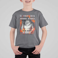 Funny Alpha Wolf T Shirt For Kid Meme If They Talk Behind Your Back Fart Bootleg - Wonder Print Shop