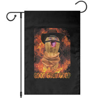 Peanut Goop Meme Garden Flag Funny Bungulator - Wonder Print Shop