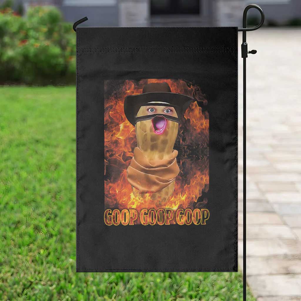 Peanut Goop Meme Garden Flag Funny Bungulator - Wonder Print Shop