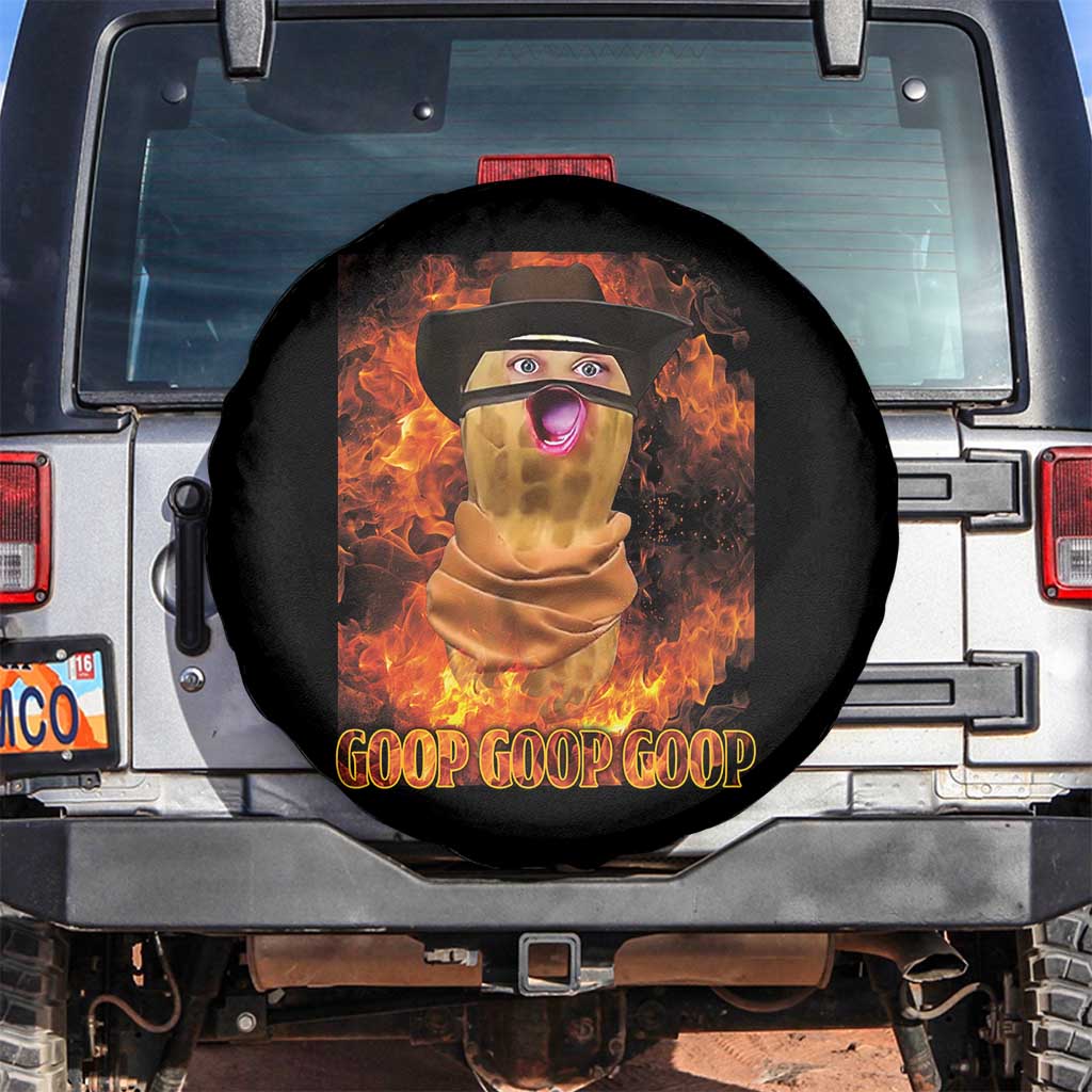 Peanut Goop Meme Spare Tire Cover Funny Bungulator - Wonder Print Shop