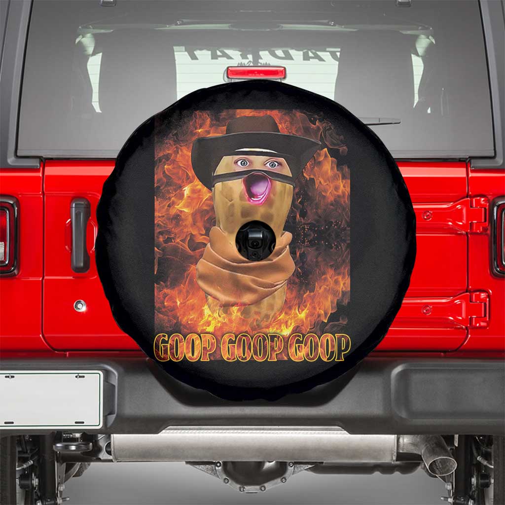 Peanut Goop Meme Spare Tire Cover Funny Bungulator - Wonder Print Shop