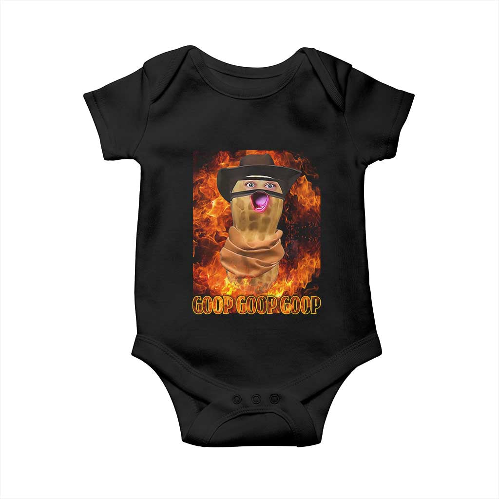 Peanut Goop Meme Baby Onesie Funny Bungulator - Wonder Print Shop