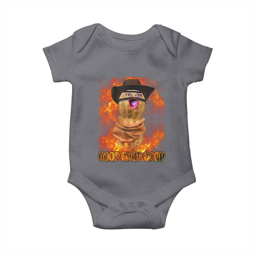 Peanut Goop Meme Baby Onesie Funny Bungulator - Wonder Print Shop