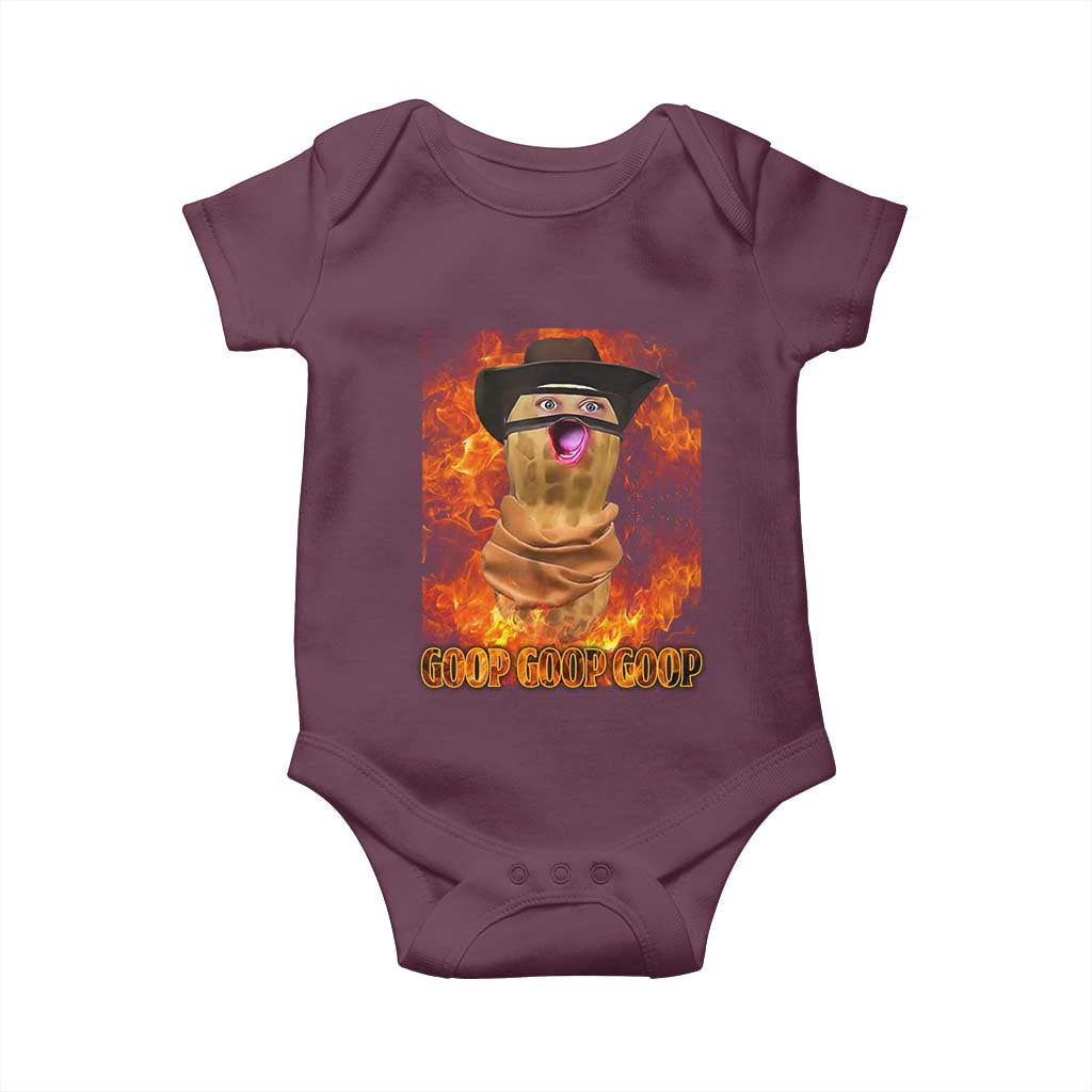 Peanut Goop Meme Baby Onesie Funny Bungulator - Wonder Print Shop