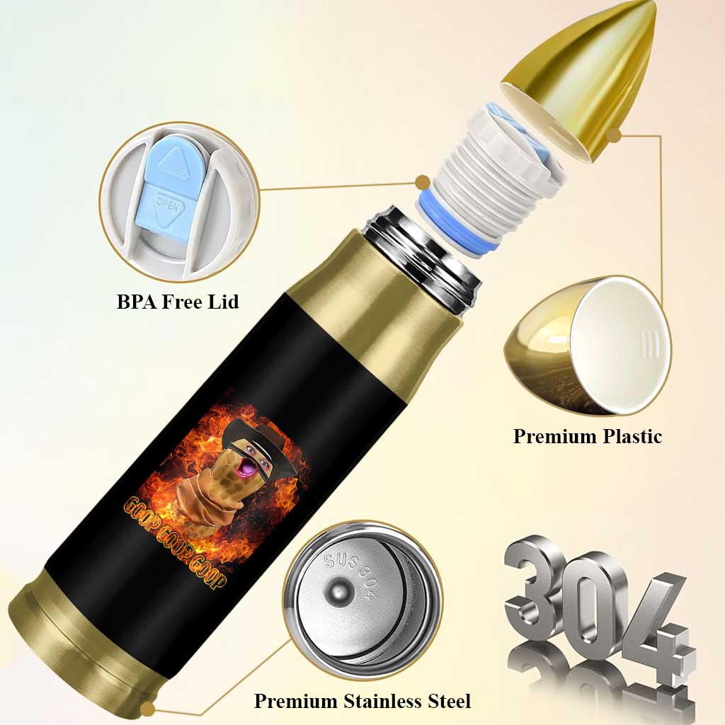 Peanut Goop Meme Bullet Tumbler Funny Bungulator - Wonder Print Shop