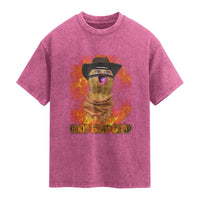 Peanut Goop Meme Washed Cotton T-Shirt Funny Bungulator