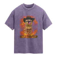 Peanut Goop Meme Washed Cotton T-Shirt Funny Bungulator