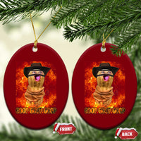 Peanut Goop Meme Ceramic Ornament Funny Bungulator - Wonder Print Shop