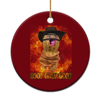 Peanut Goop Meme Ceramic Ornament Funny Bungulator - Wonder Print Shop