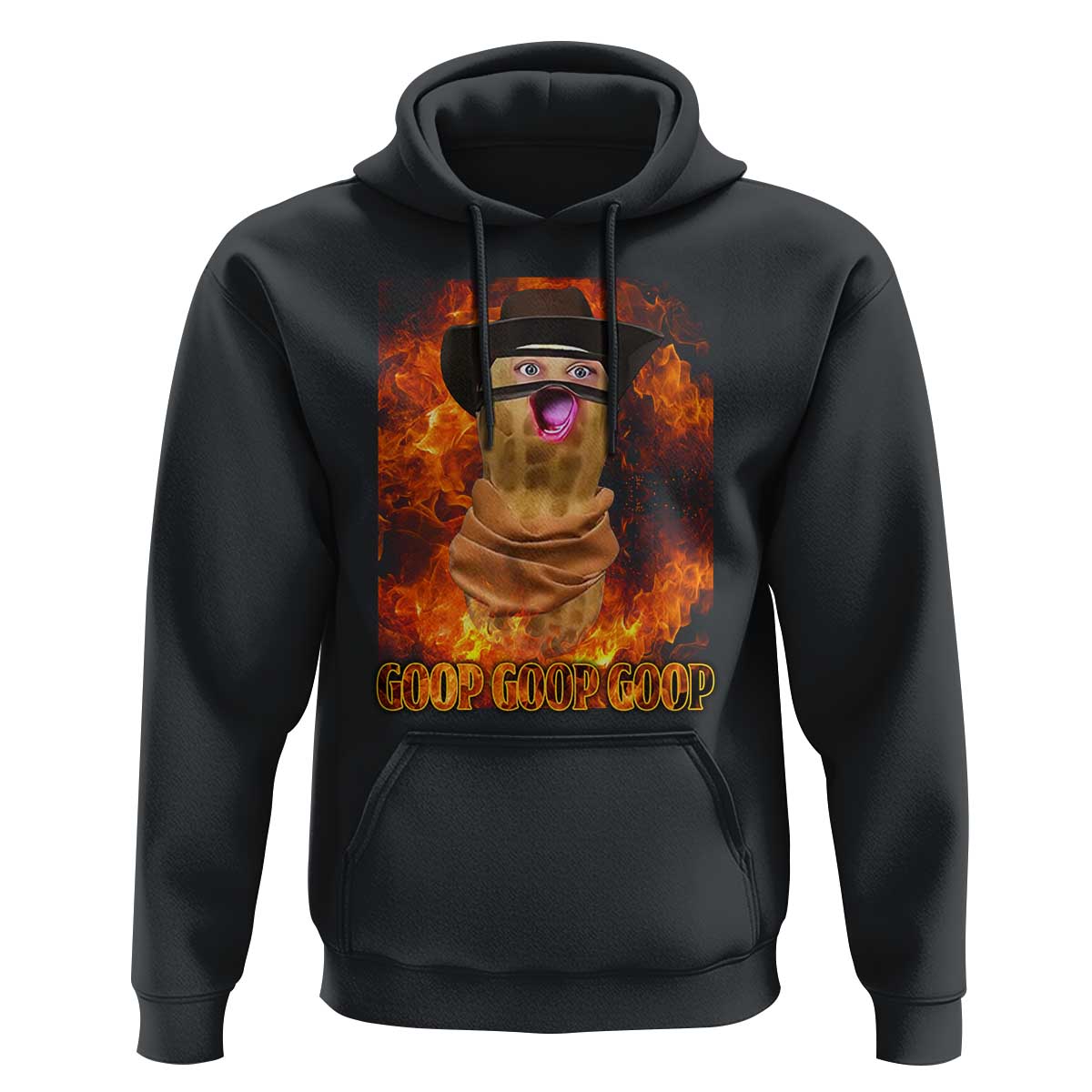 Peanut Goop Meme Hoodie Funny Bungulator - Wonder Print Shop