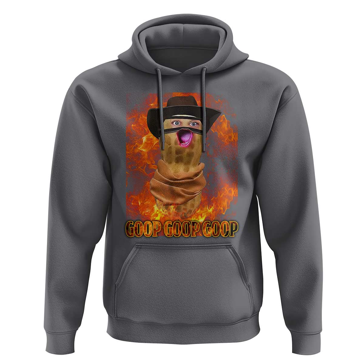 Peanut Goop Meme Hoodie Funny Bungulator - Wonder Print Shop