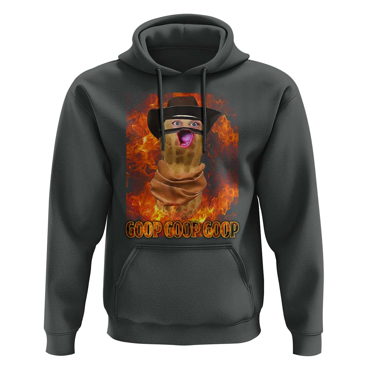 Peanut Goop Meme Hoodie Funny Bungulator - Wonder Print Shop