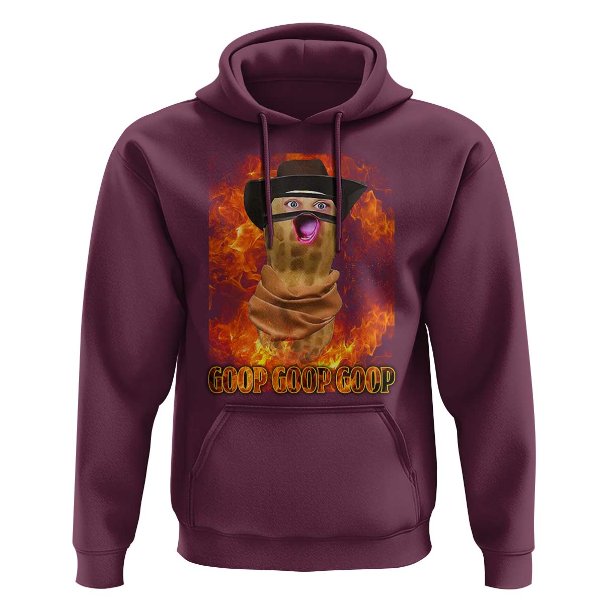 Peanut Goop Meme Hoodie Funny Bungulator - Wonder Print Shop