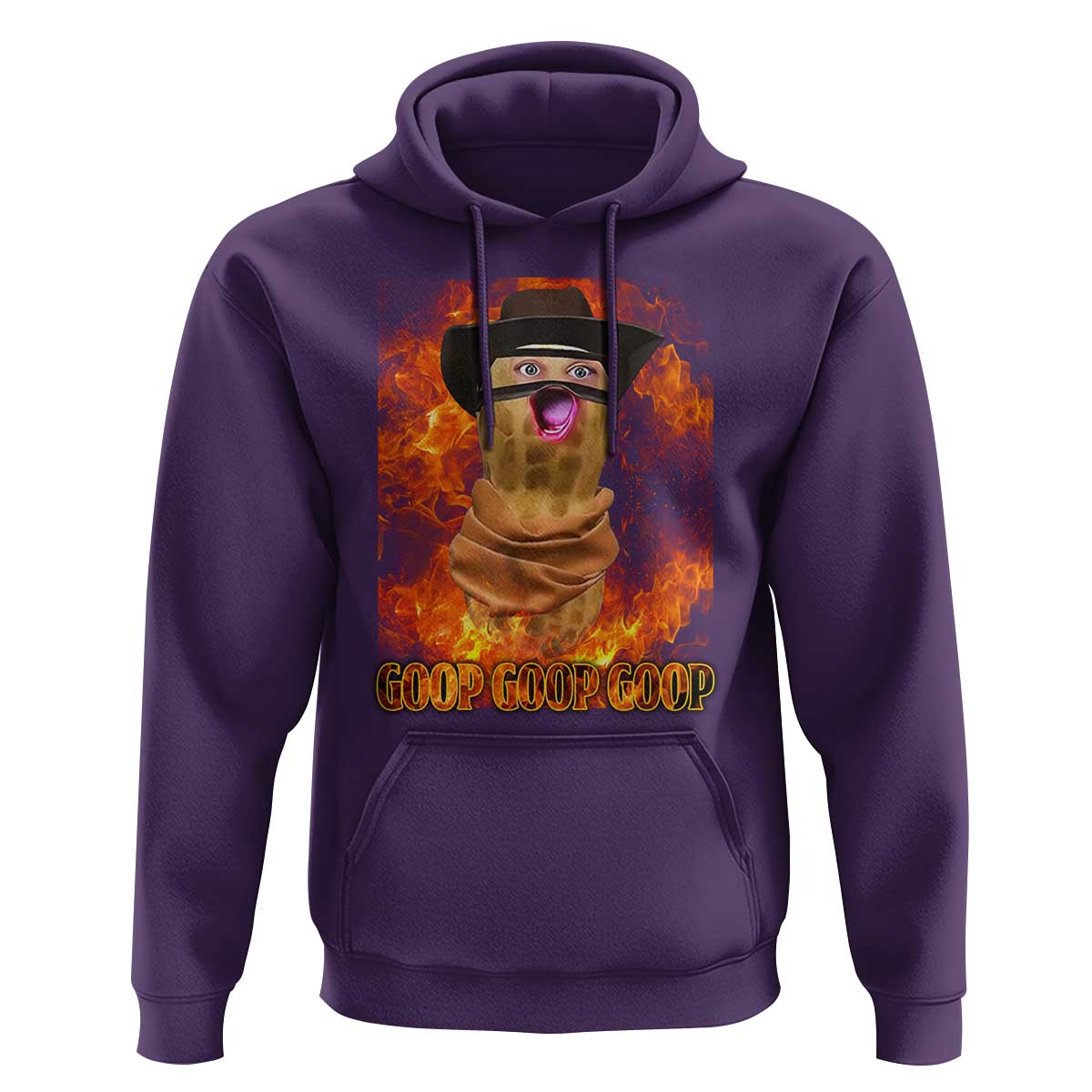 Peanut Goop Meme Hoodie Funny Bungulator - Wonder Print Shop