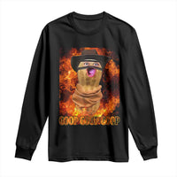 Peanut Goop Meme Long Sleeve Shirt Funny Bungulator - Wonder Print Shop