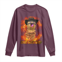Peanut Goop Meme Long Sleeve Shirt Funny Bungulator - Wonder Print Shop