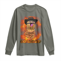 Peanut Goop Meme Long Sleeve Shirt Funny Bungulator - Wonder Print Shop