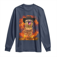 Peanut Goop Meme Long Sleeve Shirt Funny Bungulator - Wonder Print Shop