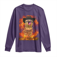 Peanut Goop Meme Long Sleeve Shirt Funny Bungulator - Wonder Print Shop