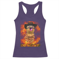 Peanut Goop Meme Racerback Tank Top Funny Bungulator - Wonder Print Shop