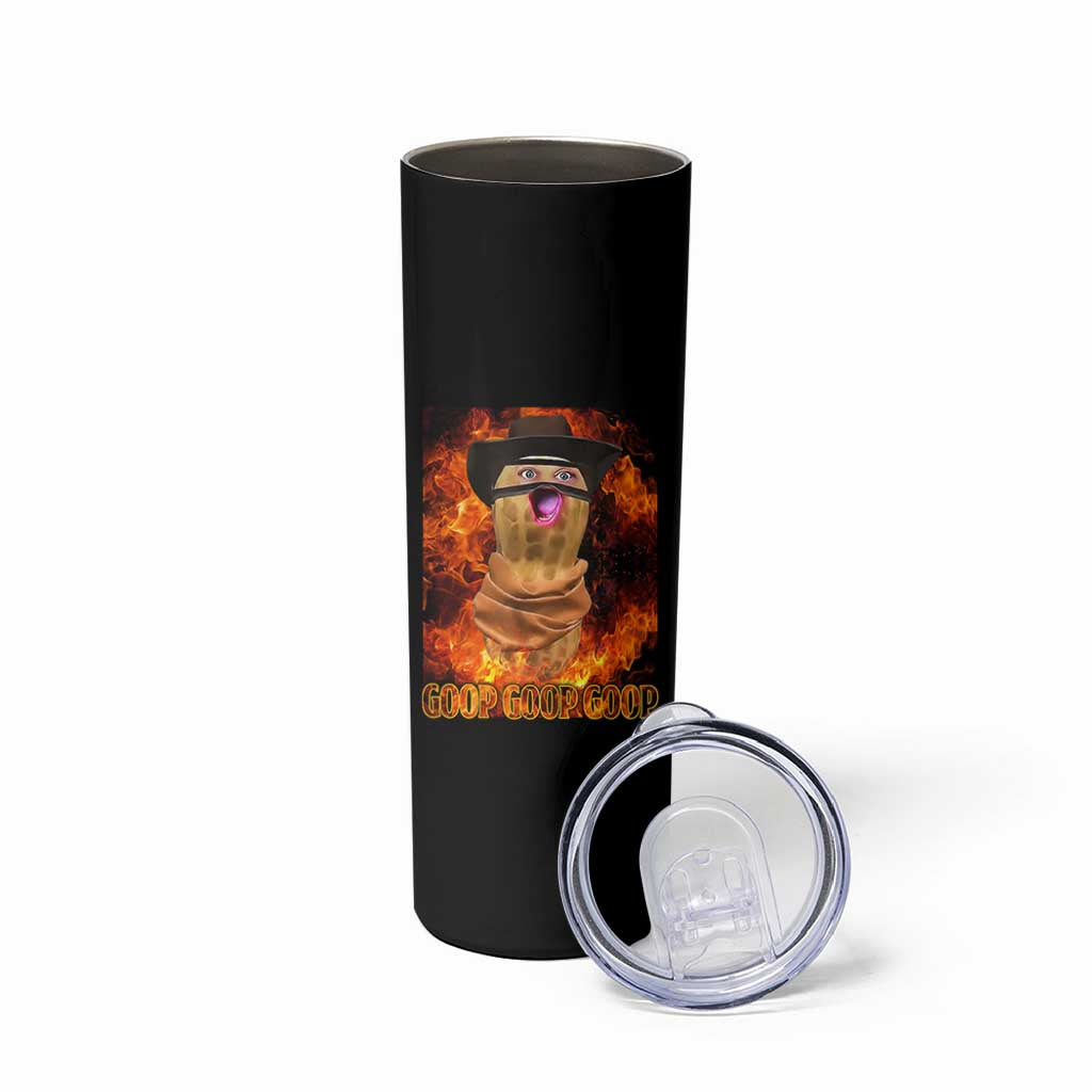 Peanut Goop Meme Skinny Tumbler Funny Bungulator - Wonder Print Shop