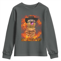 Peanut Goop Meme Youth Sweatshirt Funny Bungulator - Wonder Print Shop