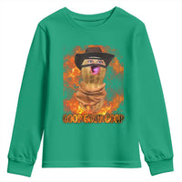 Peanut Goop Meme Youth Sweatshirt Funny Bungulator - Wonder Print Shop