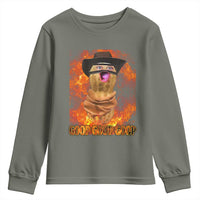Peanut Goop Meme Youth Sweatshirt Funny Bungulator - Wonder Print Shop