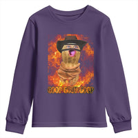Peanut Goop Meme Youth Sweatshirt Funny Bungulator - Wonder Print Shop