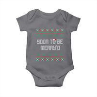 Soon To Be Merry'd Christmas Baby Onesie Engaged Couple Matching - Wonder Print Shop