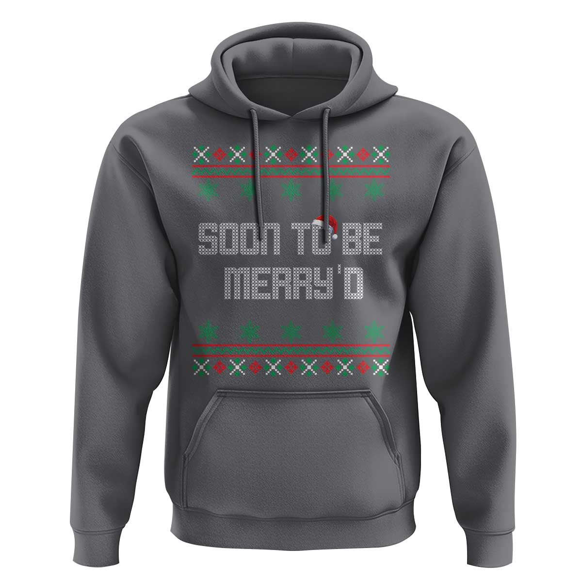Soon To Be Merry'd Christmas Hoodie Engaged Couple Matching - Wonder Print Shop