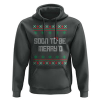 Soon To Be Merry'd Christmas Hoodie Engaged Couple Matching - Wonder Print Shop