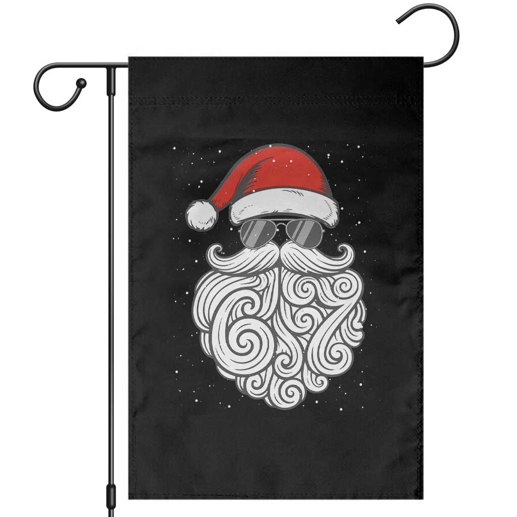 67 Christmas Santa Garden Flag 6 7 Meme Pajamas Holiday Gen Alpha Slang Teen - Wonder Print Shop